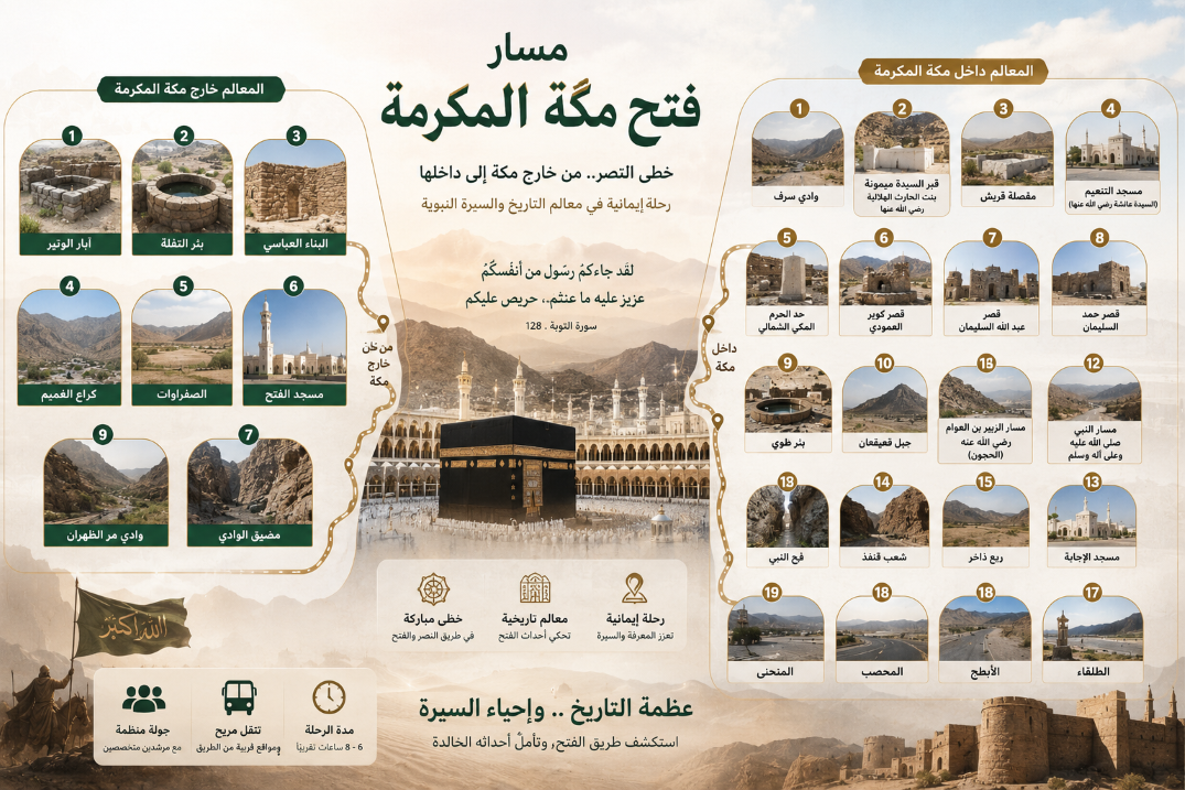 مسار فتح مكة المكرمة